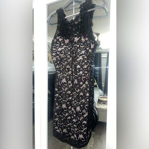 Midi Little Black Dress BLING but CLASSY!